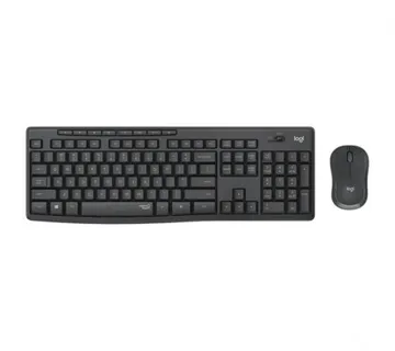 Logitech MK295 Silent bežična tipkovnica+miš, USB, tamnosiva (920-009809) - Umag