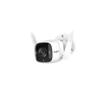 TP-LINK Outdoor Security Wi-Fi Camera, 2K (2560x1440), 2.4 GHz, 2T2R, 2 × External Antennas, 1 × Eth - Umag
