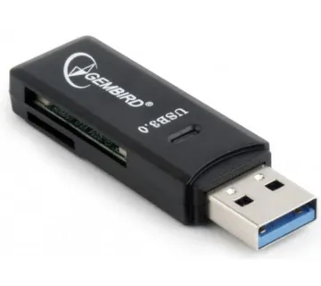 Gembird Compact USB 3.0 SD card reader, blister - Umag