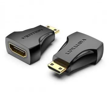 Vention Mini HDMI Male to HDMI Female Adapter Black - Umag