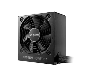 Be Quiet 550W System 11, ATX 3.1 80+ BRONZE, 2×PCIe, 5×SATA, 20+4-pina, 120mm ventilator, crno - Umag