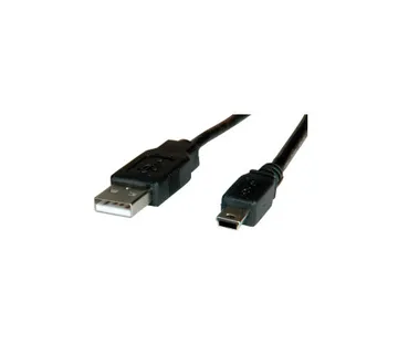 Roline USB2.0 kabel TIP A(M) na Mini 5-pin(M), 1.8m, crni - Umag