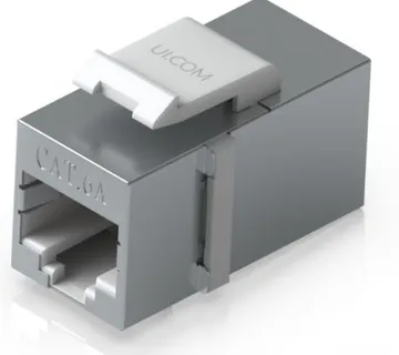 Ubiquiti UACC-Keystone-Coupler-C6A RJ45 coupler, Cat6a (12pcs) - Umag