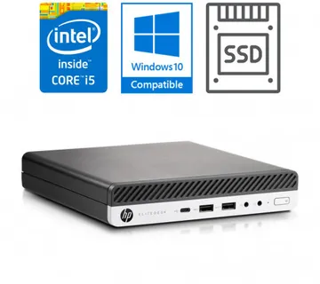 HP EliteDesk 800 G3 DM i5-6500, 8GB, 240GB SSD - Umag
