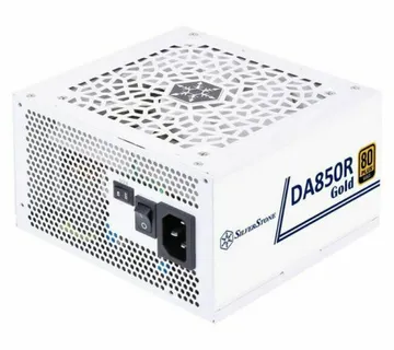 SilverStone PSU SST-DA850R-GMA, 850W 80Plus Gold ATX3.0/3.1 &amp; PCIe 5, Fully Modular, Gen5 12V-2x6 PC - Umag