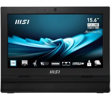 All-in-one MSI PRO AP162T ADL-042XEU Intel N100 / 8GB / 256GB SSD / 15.6" FHD / Windows 11 Pro / black - Umag