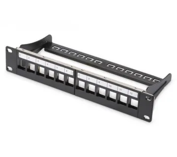 DIGITUS Modular Patch Panel, 12-port, 10", blank, 1U - Umag