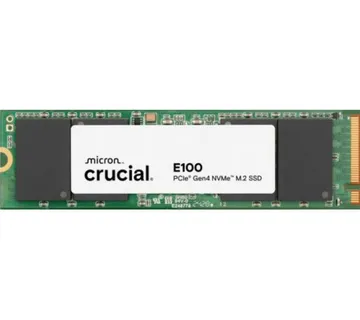 Crucial 1 TB M.2 SSD, E100 NVMe Gen. 4x4, Bulk - Umag