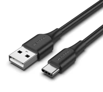Vention USB 2.0 A Male to C Male 3A Cable 0,5m, Black - cover
