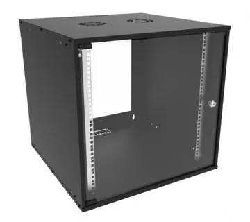 Canovate 19" 9U 600x600x444 ECO SOHO zidni ormar, crni (WC1S-9-0966F) - Umag