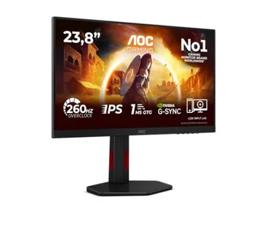 AOC 24G4ZR, 23,8'', HDMI, DP 240Hz,HAS,zvuč - Umag