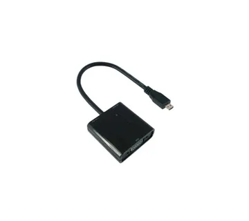 Roline VALUE adapter/kabel Micro HDMI - VGA, M/F, 0.15m - Umag