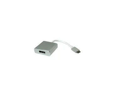Roline adapter USB-C - DisplayPort v1.2, M/F, 0.1m - Umag