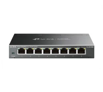 TP-Link 8-port Gigabit Easy Smart preklopnik (Switch), 8×10/100/1000M RJ45 ports, metalno kućište - Umag