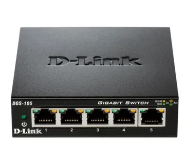D-Link switch neupravljivi, DGS-105/E (metalno kućište) - Umag