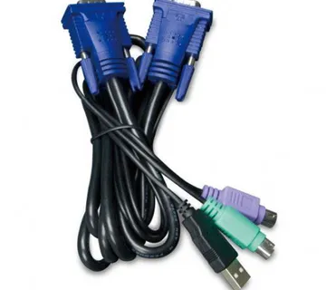 Planet 3M USB KVM Cable with built-in PS2 to USB Converter - Umag