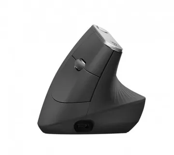 Logitech MX Vertical Advanced Ergonimic miš RF bežični + Bluetooth Optički 4000 DPI Desna-ruka Crno - Umag