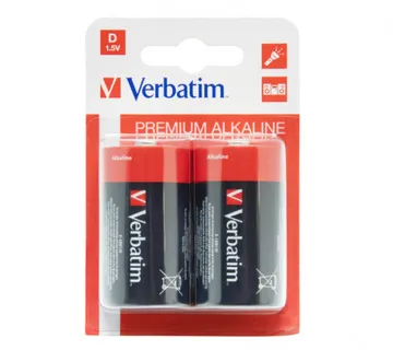 Verbatim D-LR20 Mono alkalna baterija (2 komada) - Umag