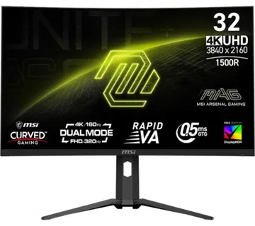 Monitor MSI MAG 321CUPDF / 31.5" / UHD / VA / 160Hz / 0.5ms (GtG) / black - Umag