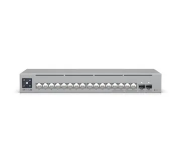 Ubiquiti UniFi 16-port Layer 3 Switch, 12×GbE PoE+, 4×2.5GbE PoE++, 2×10G SFP+, Rackmount (USW-Pro-Max-16-PoE) - Umag