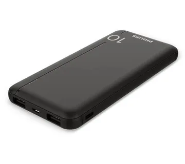 Philips Powerbank DLP1810CB, 10,000 mAh, USB-A+C - Umag
