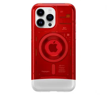 Spigen Classic C1 MagSafe, ruby - iPhone 15 Pro Max (ACS06609) - Umag