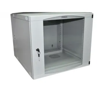 NaviaTec zidni mrežni ormar 9U 540 x 600mm, jednodjelni, EW serija, rastavljen - Umag