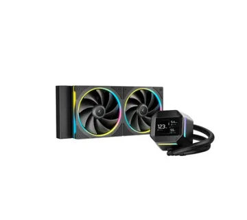 AIO Liquid Cooler DeepCool LM240, 240mm, LCD, ARGB - Umag