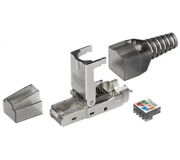 Transmedia Tool-less RJ 45 plug STP CAT 6A - Umag
