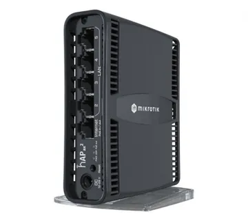 Mikrotik hAP ax2,Wi-Fi 6, C52iG-5HaxD2HaxD-TC, Quad-Core 864MHz CPU, 1GB RAM, 5×Gbit LAN (1×Gbit LAN PoE OUT), 2.4GHz/5GHz 80 - Umag