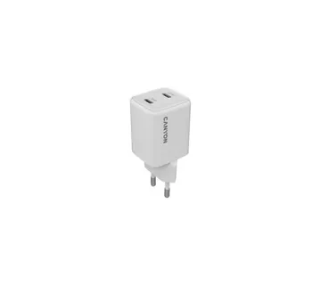 CANYON charger CU35CC GaN 35W 2xPD EU White - Umag
