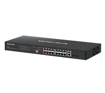 Mercusys 20-Port Gigabit Rackmount Switch with 16-Port PoE - Umag