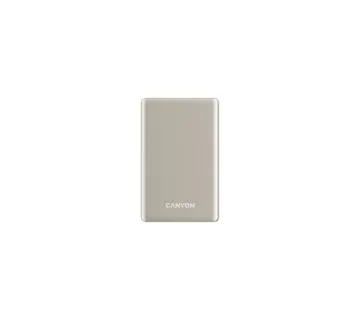 CANYON power bank OnPower 505 slim Magnetic 5000 mAh PD20W Beige - Umag