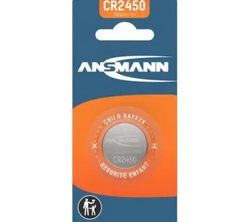 Ansmann Lithium Coin cell CR2450 1pcs blister packaging - Umag
