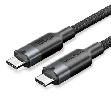 Vention USB 3.2 Gen2 C Male to C Male 10Gbps Cable Aluminum Alloy Type, 2m - cover