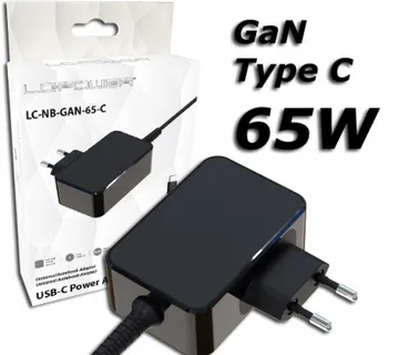 Lc power LC-NB-GAN-65-C USB tip C notebook adapt. - Umag
