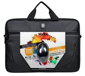 Port premium pack torba 15,6" + bežični miš, crna - Umag