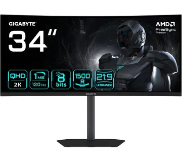 Monitor Gigabyte GS34WQCA - Umag
