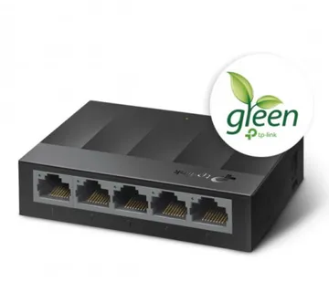 TP-Link 5-Port 1GbE RJ45 Plastic Desktop Switch - Umag