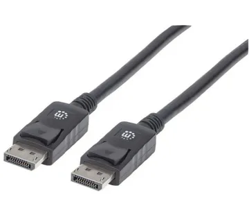 Manhattan kabel DP-DP M/M, 4K@60Hz, 1m, crni - Umag