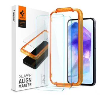 Spigen Glass tR AlignMaster 2 Pack - Samsung Galaxy A55 - Umag