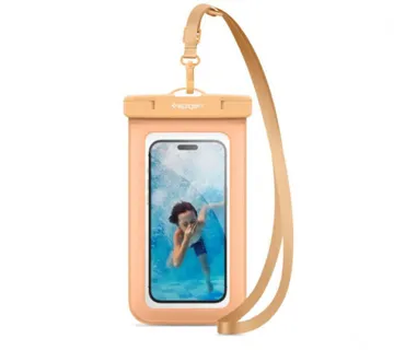 Spigen A601 Vodootporna torbica za telefon, apricot (ACS06007) - Umag