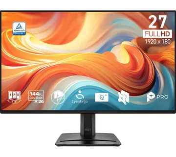 Monitor MSI PRO MP275 E14L / 68,6 cm (27") / 1920x1080 (FHD) / IPS / 144 Hz / 4 ms (GTG) / 300 nits / 1500:1 - Umag