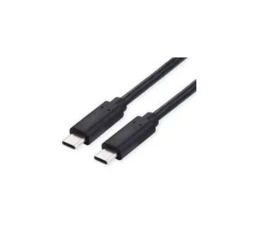 Roline VALUE USB2.0 kabel TIP C-C M/M, 100W, 3.0m, crni - Umag