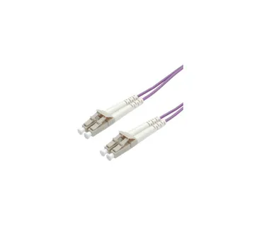 Roline VALUE optički kabel 50/125µm LC/LC Duplex, OM4, 15m, ljubičasti - Umag
