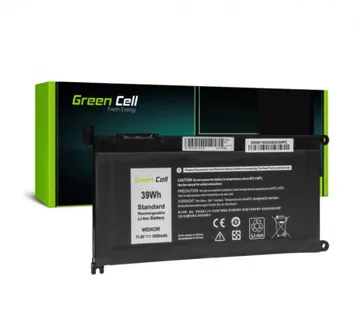 Green Cell (DE150) 3400 mAh,11.4V baterija za Dell Inspiron 13 5368 5378 5379 14 5482 15 5565 5567 5568 5570 5578 5579 7560 7 - Umag