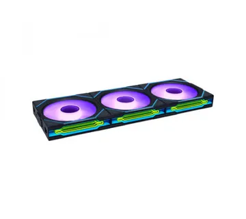 Lian Li UNI FAN SL-INF Wireless 120 ARGB PWM 120mm, 3 Pack+kontroler, črn - Umag