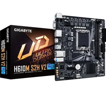 Gigabyte MB H610M S2H V2, S.1700, 2xDDR5/5600, PCIe 4.0, G-LAN, VGA/HDMI/2xDP, mATX - Umag