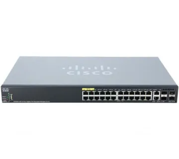 Cisco 28-Port Gigabit PoE L3 Managed Switch - Refurbished - Umag