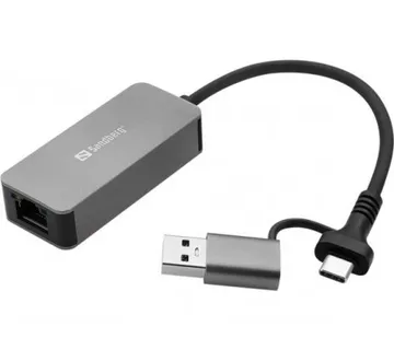 Sandberg USB-C A 2.5 GbE RJ45 Adapter - Umag
